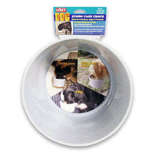 Lixit Quick Lock Crock Hanging Feeder - 076711007409