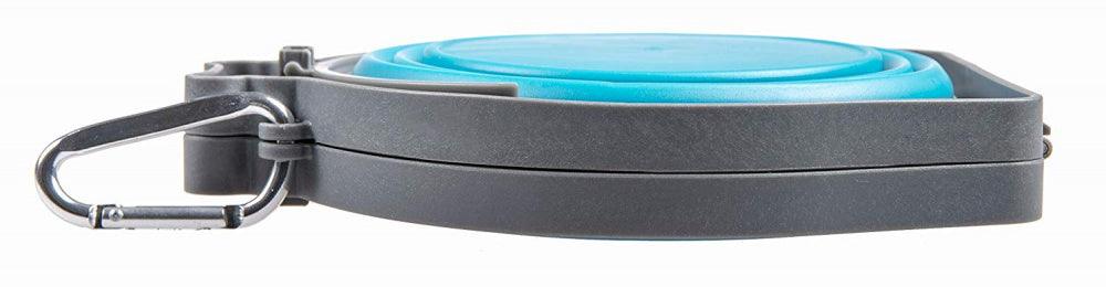 Loving Pets Blue Bella Roma Travel Double Diner Bowl - 842982079915