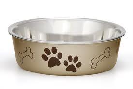 Loving Pets Champage Bella Bowl - 842982074545