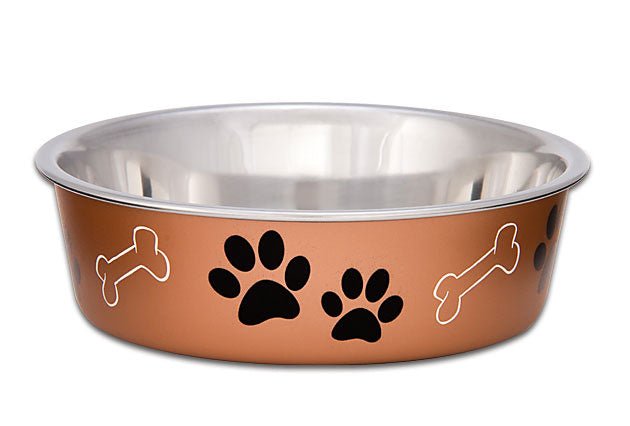 Loving Pets Copper Bella Bowl - 842982074514