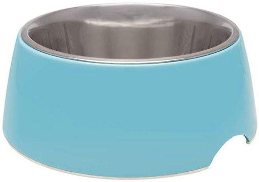 Loving Pets Electric Blue Retro Bowl - 842982071353