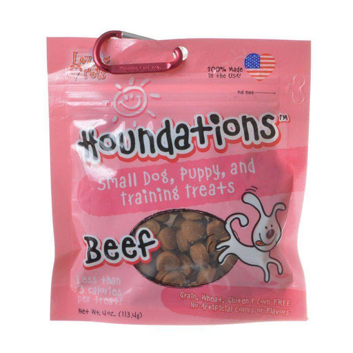 Loving Pets Houndations Training Treats - Beef - 842982081512