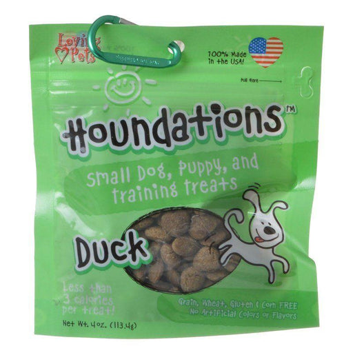 Loving Pets Houndations Training Treats - Duck - 842982081536