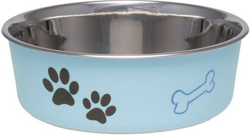 Loving Pets Murano Blue Bella Bowl - 842982074095