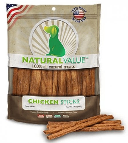 Loving Pets Natural Value Chicken Sticks Dog Treats - 842982080607