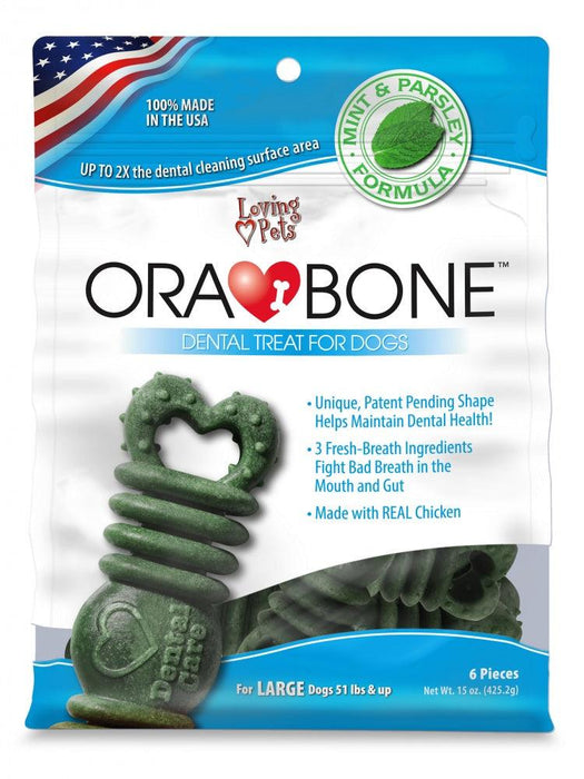 Loving Pets OraBone Dental Dog Treats - 842982051546