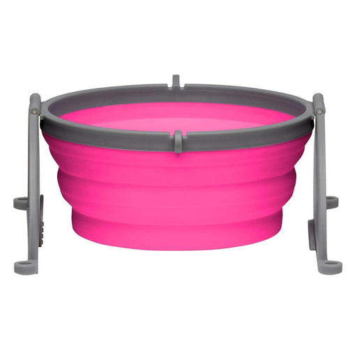 Loving Pets Pink Bella Travel Bowl - 842982079823