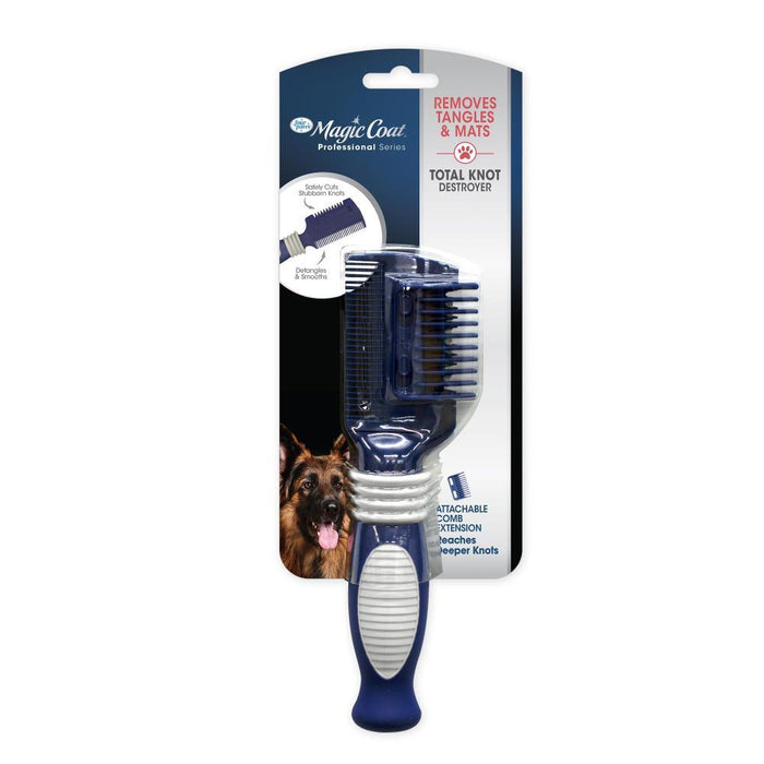 Magic Coat Professional Series Total Knot Destroyer Dog Knot Comb - 045663975586