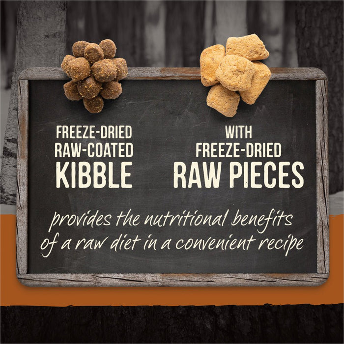 Merrick Backcountry Raw Infused Grain Free Big Game Recipe Freeze Dried Dog Food - 022808370789