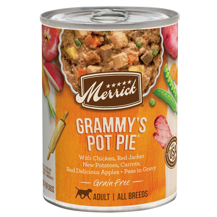 Merrick Grain Free Grammy's Pot Pie Canned Dog Food - 10022808001758