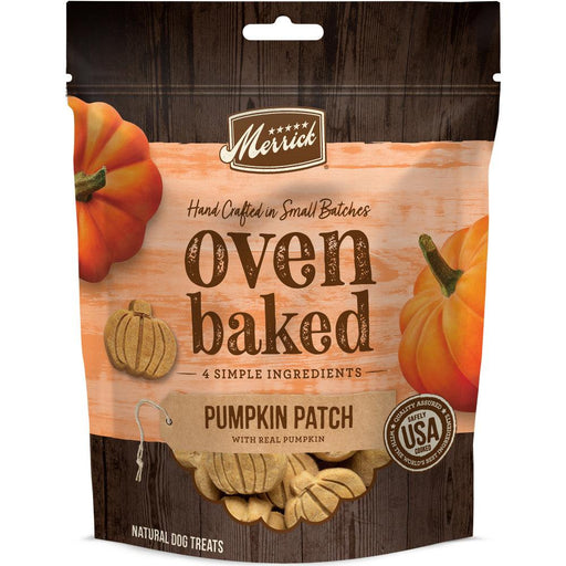 Merrick Oven Baked Pumpkin Patch Dog Treats - 022808763079