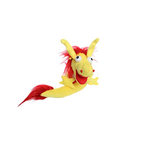 Mighty Dragon Yellow Dog Toy - 180181906930