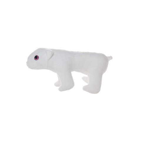 Mighty Junior Arctic Polar Bear Dog Toy - 180181905018