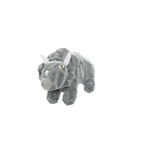 Mighty Junior Dinosaur Triceratops Dog Toy - 180181905674