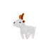 Mighty Junior Farm Goat Dog Toy - 180181905094