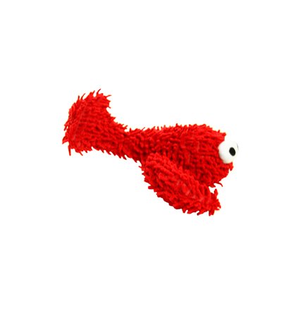 Mighty Junior Microfiber Ball Lobster Dog Toy - 180181908828