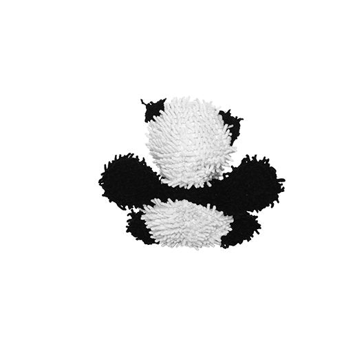 Mighty Junior Microfiber Ball Panda Dog Toy - 180181909948