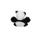 Mighty Junior Microfiber Ball Panda Dog Toy - 180181909948