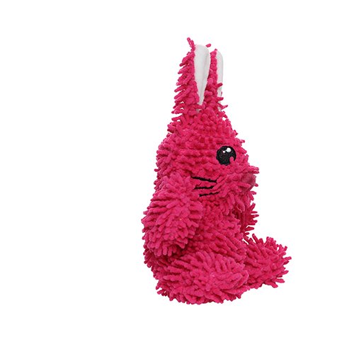 Mighty Junior Microfiber Ball Rabbit Dog Toy - 180181021121