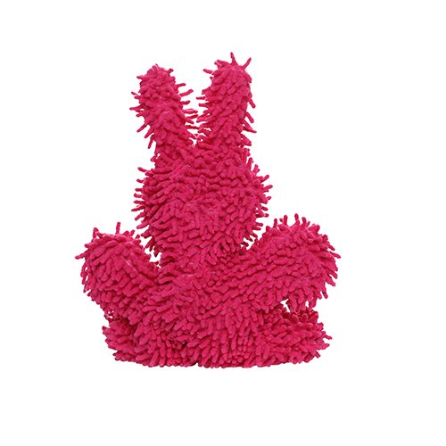 Mighty Junior Microfiber Ball Rabbit Dog Toy - 180181021121