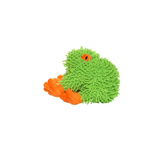 Mighty Junior Microfiber Frog Dog Toy - 180181908910