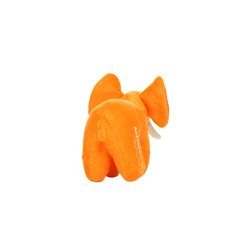 Mighty Junior Safari Elephant Orange Dog Toy - 180181909955