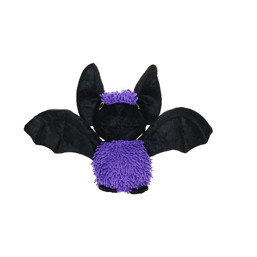 Mighty Microfiber Ball Med Bat Purple Dog Toy - 180181028144