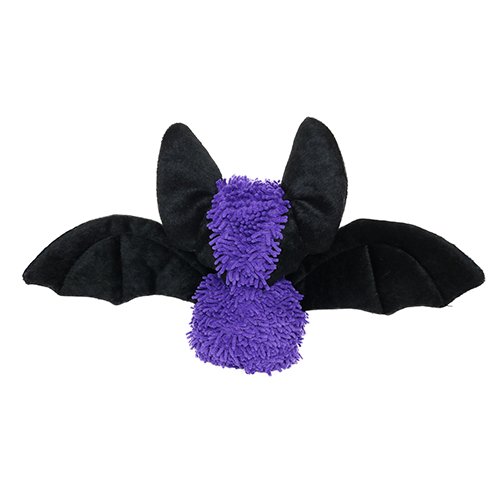 Mighty Microfiber Ball Med Bat Purple Dog Toy - 180181028144