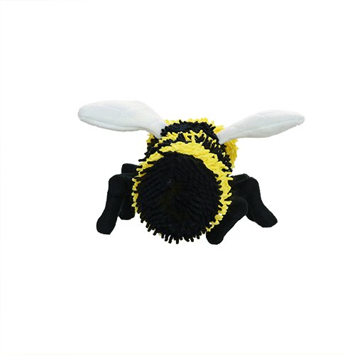 Mighty Microfiber Ball Med Bee Dog Toy - 180181021763