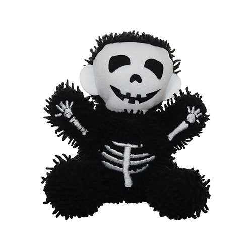 Mighty Microfiber Ball Med Skeleton Dog Toy - 180181024610