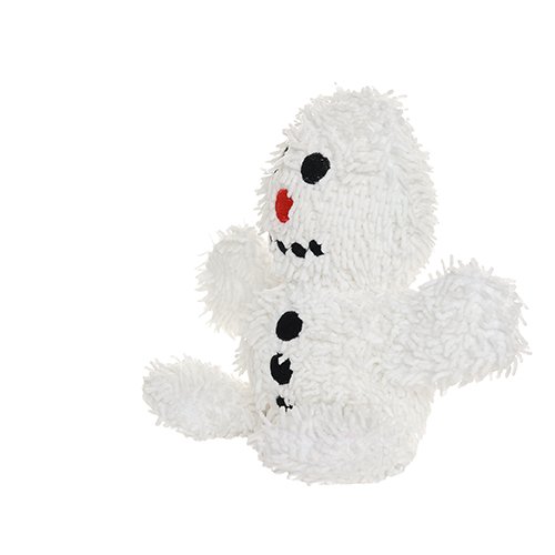 Mighty Microfiber Ball Med Snowman Dog Toy - 180181028168