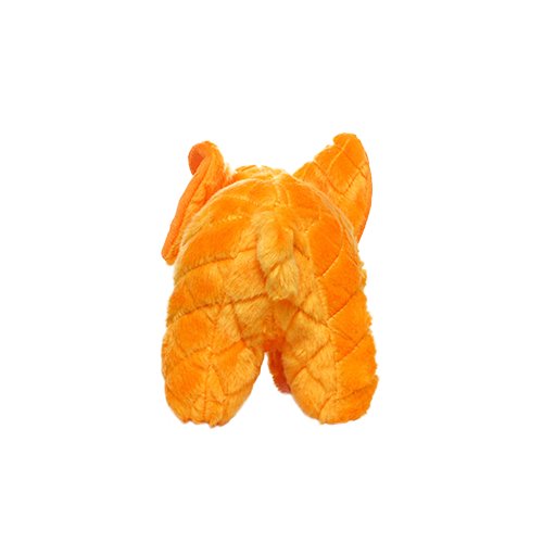 Mighty Safari Elephant Orange Dog Toy - 180181909832