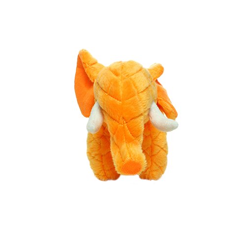 Mighty Safari Elephant Orange Dog Toy - 180181909832