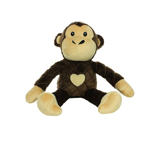 Mighty Safari Monkey Brown Dog Toy - 180181909856