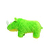 Mighty Safari Rhinoceros Green Dog Toy - 180181909887