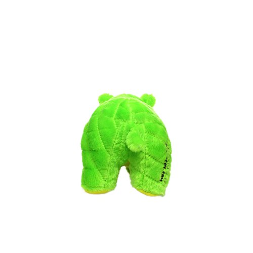 Mighty Safari Rhinoceros Green Dog Toy - 180181909887