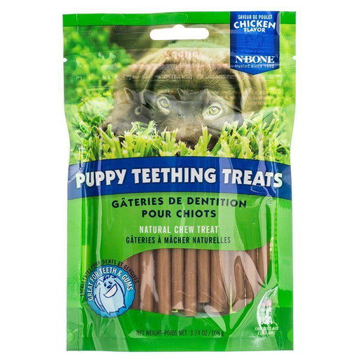 N-Bone Puppy Teething Treats - Chicken Flavor - 657546111150