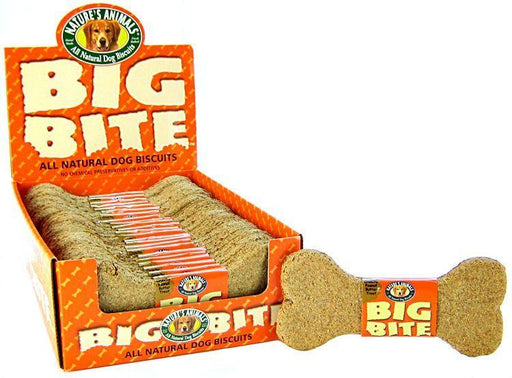 Natures Animals Big Bite Dog Treat - Peanut Butter Flavor - 758632002465