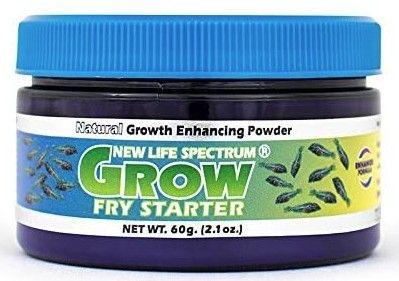 New Life Spectrum Grow Fry Starer Natural Growth Enhancing Diet Small Pellet - 817987026929