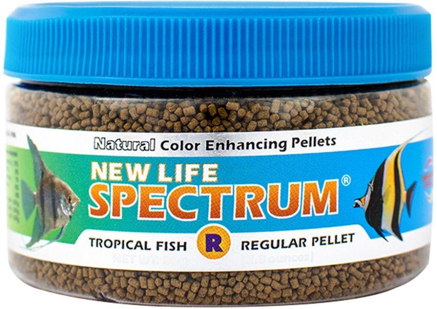 New Life Spectrum Tropical Fish Food Regular Sinking Pellets - 817987020224