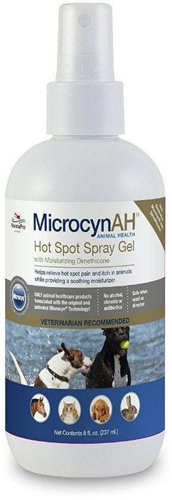 Nutri-Vet MicrocynAH Hot Spot Spray Gel - 095668570354