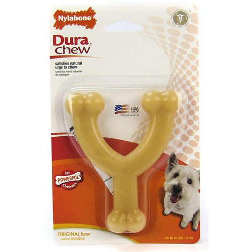 Nylabone Dura Chew Wishbone - Original Flavor - 018214999058