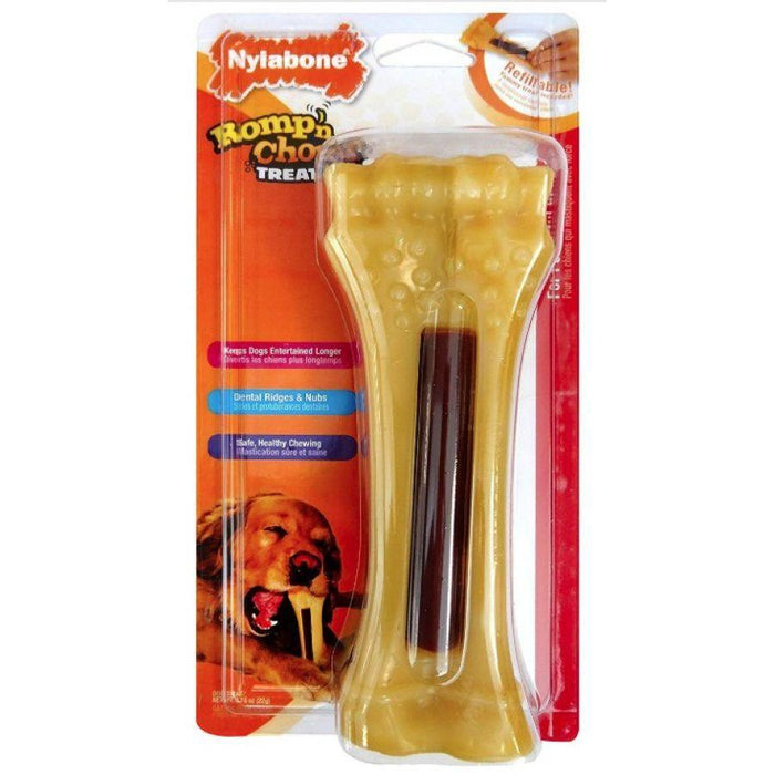 Nylabone Romp N Chomp Treat Holder With Treat - 018214828853