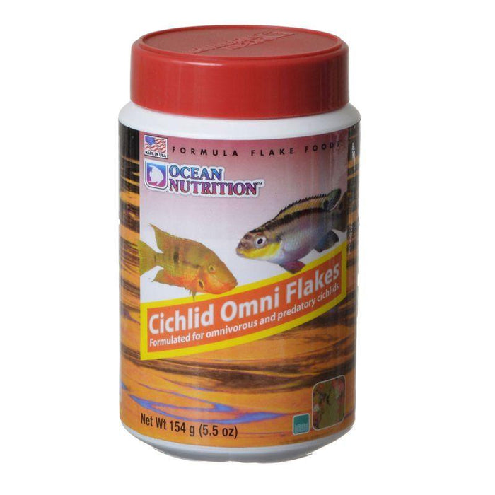 Ocean Nutrition Cichlid Omni Flakes - 098731256551