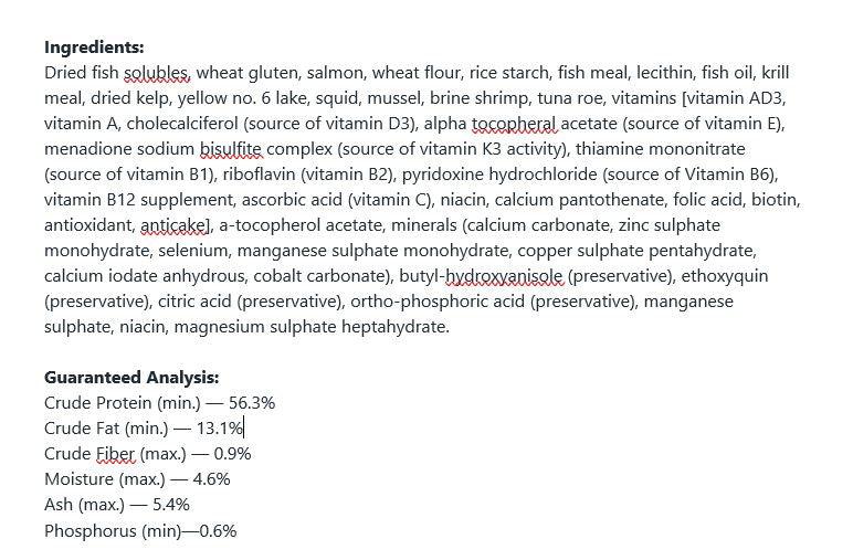 Ocean Nutrition Formula ONE Flakes - 098731255158