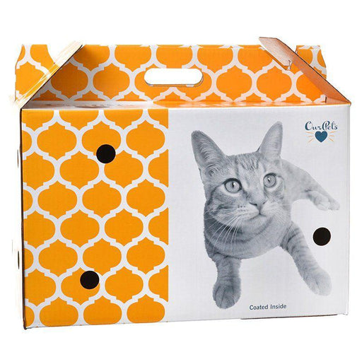 OurPets Cosmic Catnip Pet Shuttle Cardboard Carrier - 079593020016