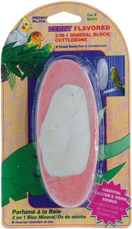 Penn Plax Bird Life E2 Berry Cuttlebone / Mineral Treat - 030172004445