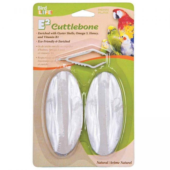 Penn Plax Bird Life E2 Natural Cuttlebone - 030172080272