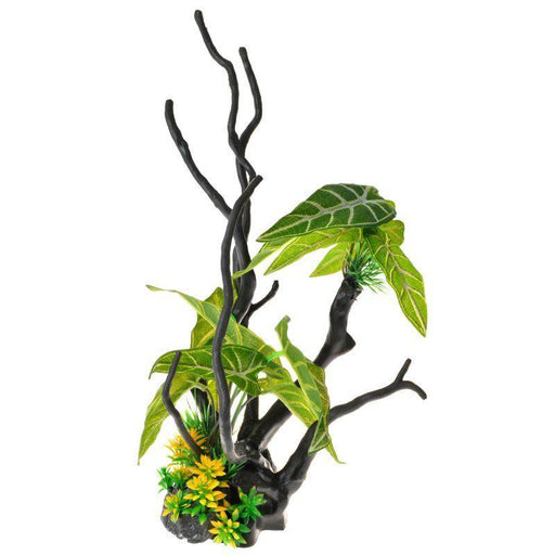 Penn Plax Driftwood Plant - Green - Tall - 030172098178