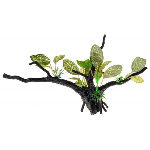 Penn Plax Driftwood Plant - Green - Wide - 030172098154